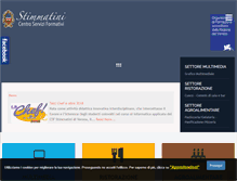Tablet Screenshot of centrostimmatini.it